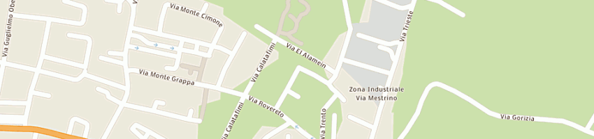 Mappa della impresa cappuccio stefano a MESTRINO