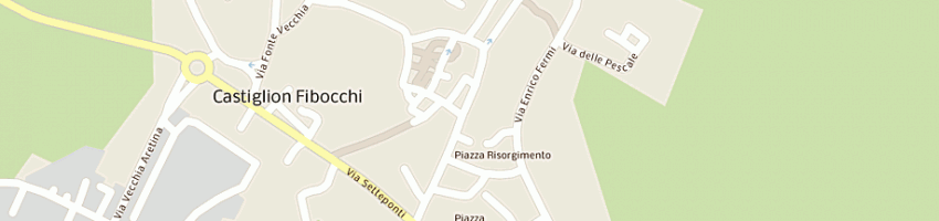 Mappa della impresa la racchetta a CASTIGLION FIBOCCHI