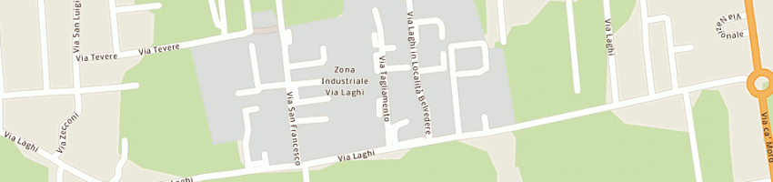 Mappa della impresa gi color srl a TEZZE SUL BRENTA