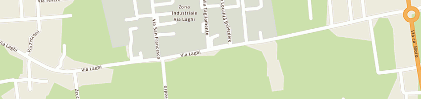 Mappa della impresa cantina lago adalgiso sas a CITTADELLA