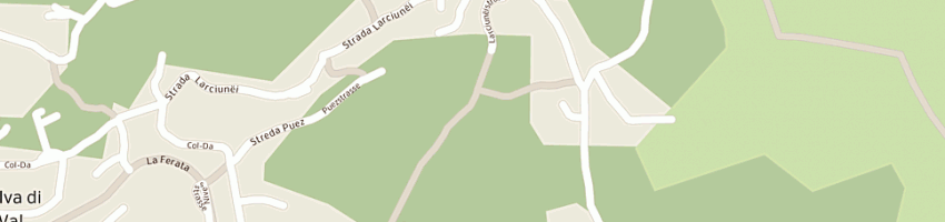 Mappa della impresa leck snc di vinatzer luigi e co a SELVA DI VAL GARDENA