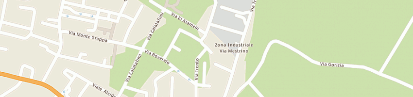 Mappa della impresa giacon giovanni a MESTRINO