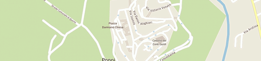 Mappa della impresa studio due srl a POPPI