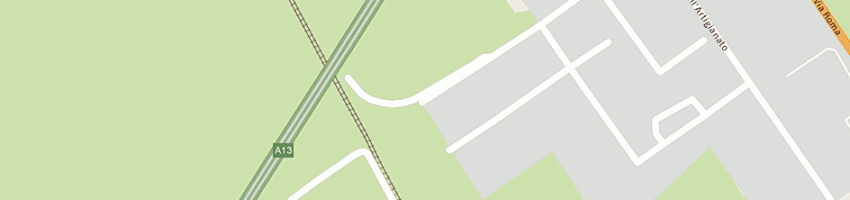 Mappa della impresa s t m spa a BOARA PISANI