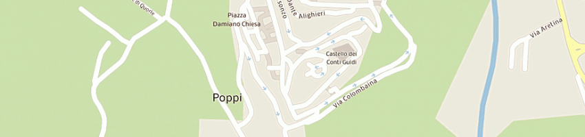 Mappa della impresa ballerini gianfranco srl a POPPI