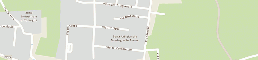 Mappa della impresa miba snc di mistrello e lagonegro a MONTEGROTTO TERME