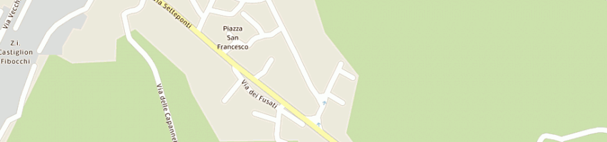 Mappa della impresa bindi silvia a CASTIGLION FIBOCCHI
