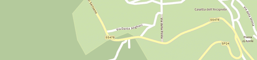 Mappa della impresa scaramelli pier luigi a RADICOFANI