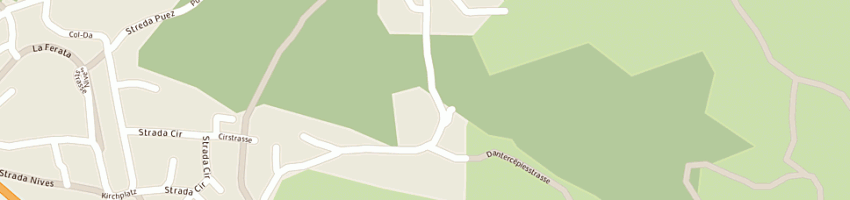 Mappa della impresa mussner vincenzo a SELVA DI VAL GARDENA