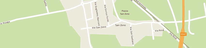 Mappa della impresa vieri spa a CASSOLA