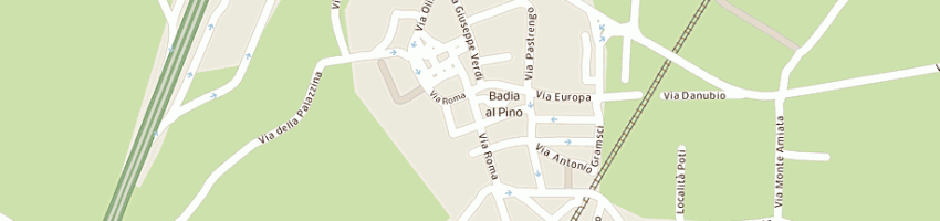 Mappa della impresa albergo la posta di cacioli santi e c snc a CIVITELLA IN VAL DI CHIANA