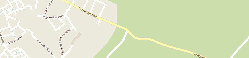 Mappa della impresa sevin sas a TARQUINIA