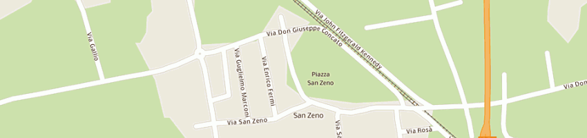 Mappa della impresa reginato silvano a CASSOLA