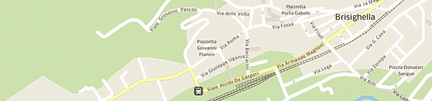 Mappa della impresa studio bulzoni sangiorgi a BRISIGHELLA