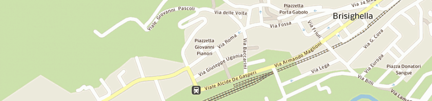 Mappa della impresa aurora srl a BRISIGHELLA
