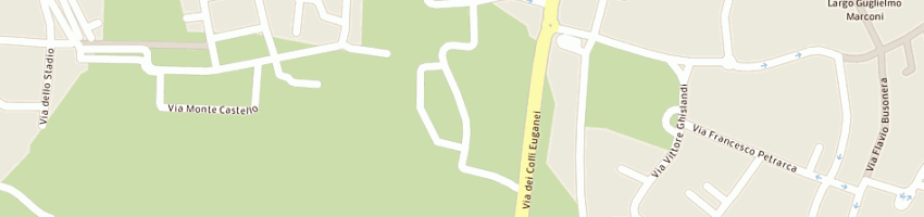 Mappa della impresa rossetto tiziano a ABANO TERME