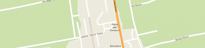 Mappa della impresa beltrans srl a TEZZE SUL BRENTA