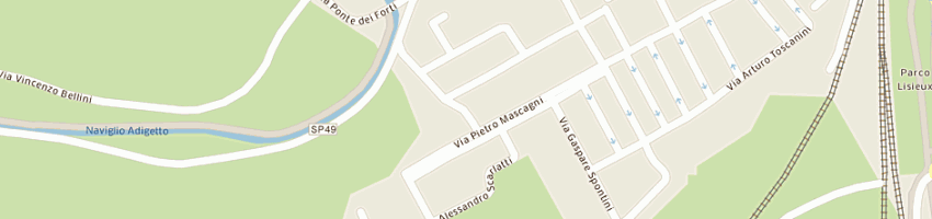 Mappa della impresa portesan gianpaolo a ROVIGO