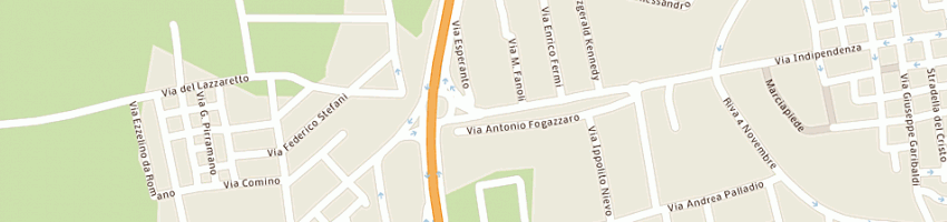 Mappa della impresa barni giancarlo a CITTADELLA