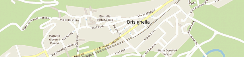 Mappa della impresa partito democratico della sinistra a BRISIGHELLA
