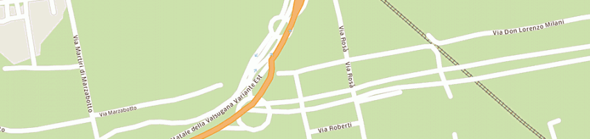 Mappa della impresa parolin luigi e c snc a ROSA 