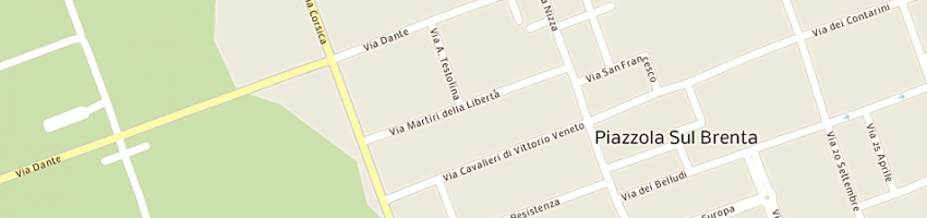Mappa della impresa flai snc di didone gian vito e c a PIAZZOLA SUL BRENTA