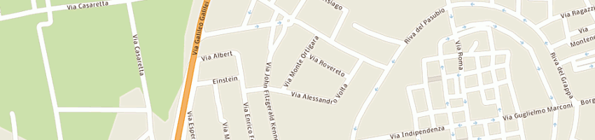 Mappa della impresa bernardi antonio a CITTADELLA