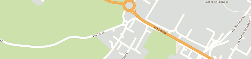 Mappa della impresa ics sas a CASTEL BOLOGNESE