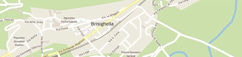 Mappa della impresa l'idea snc di cappelli anna gloria e folli ivonne a BRISIGHELLA