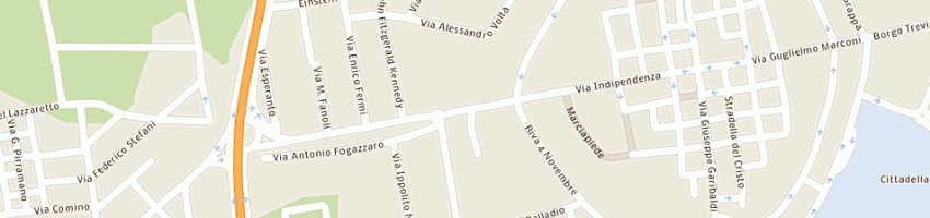Mappa della impresa cani in a CITTADELLA