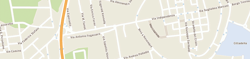 Mappa della impresa gobbo carlo a CITTADELLA