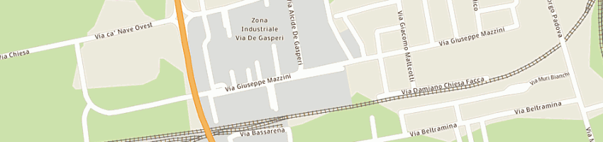 Mappa della impresa metal art sas di zurlo emilio e c a CITTADELLA
