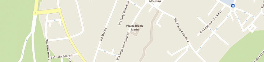 Mappa della impresa abano servizi amministrativi (snc) a ABANO TERME