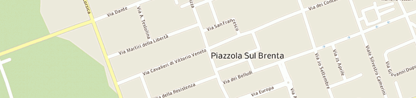 Mappa della impresa idea plast snc di de agostini giuseppe e c a PIAZZOLA SUL BRENTA