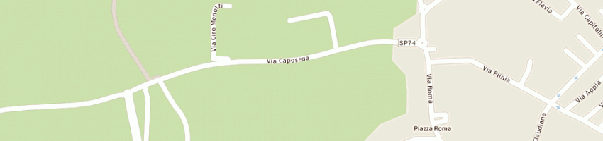 Mappa della impresa pizzeria alla volpe a MONTEGROTTO TERME