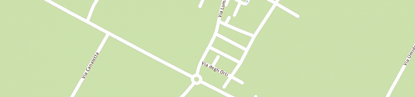 Mappa della impresa domenichini rino a MORDANO