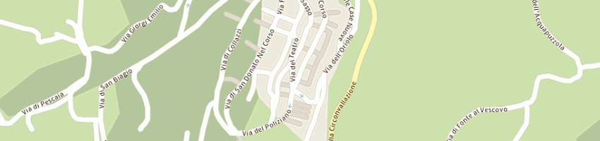 Mappa della impresa trattoria di cagnano di toppi daniele e c sas a MONTEPULCIANO