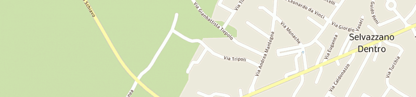 Mappa della impresa grigoletto franco a SELVAZZANO DENTRO