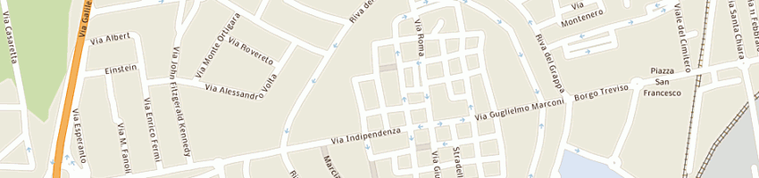 Mappa della impresa pontarollo emilio a CITTADELLA