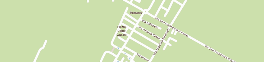 Mappa della impresa hammer's di martelli roberto a MORDANO