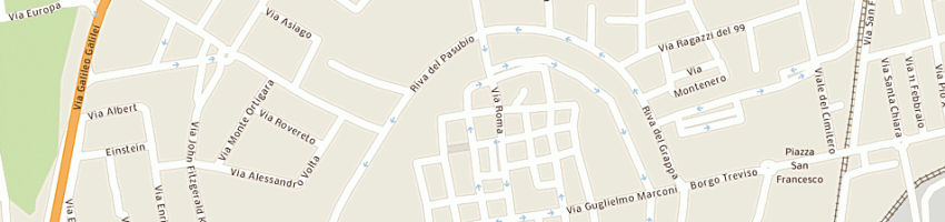 Mappa della impresa bordignon andrea a PADOVA