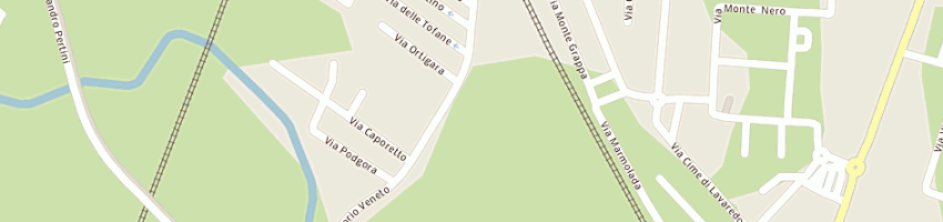 Mappa della impresa scuole pubbliche materne a ROVIGO