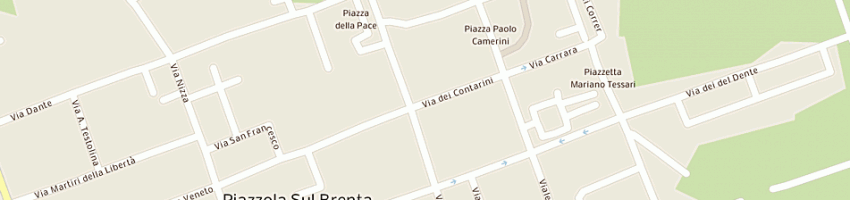 Mappa della impresa pulisecco azzurra a PIAZZOLA SUL BRENTA