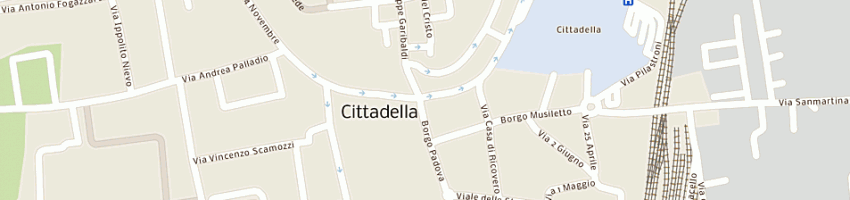 Mappa della impresa visentin angelo a CITTADELLA