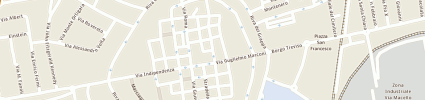 Mappa della impresa giudice di pace a CITTADELLA