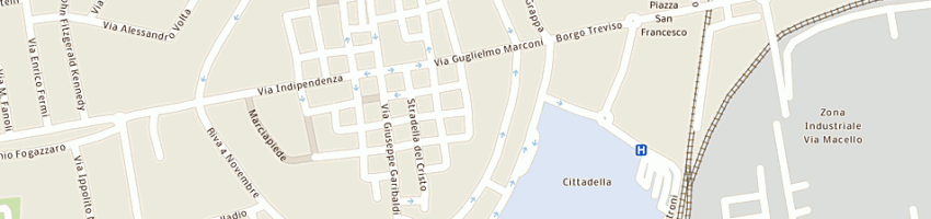 Mappa della impresa incasa srl a CITTADELLA