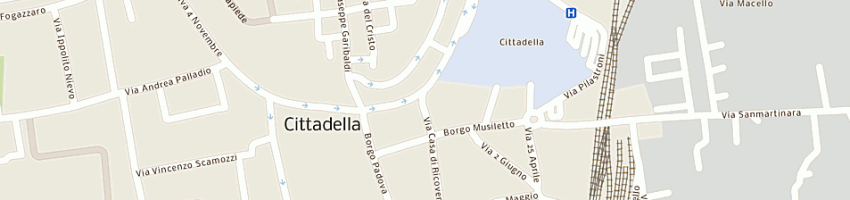 Mappa della impresa unione locale socio sanitaria n 19 a CITTADELLA