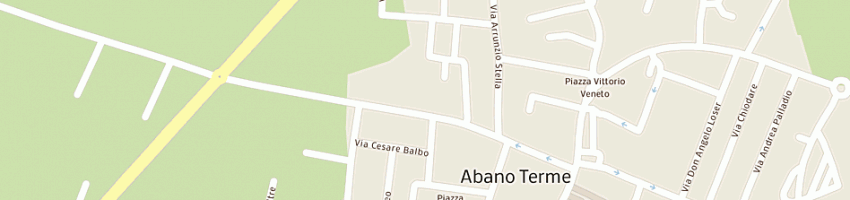 Mappa della impresa cortelazzo paolo a ABANO TERME