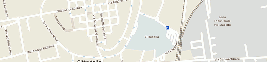 Mappa della impresa pizeta srl a CITTADELLA