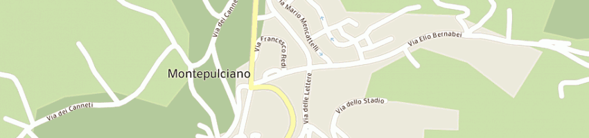 Mappa della impresa dionisa snc di bianchi manola e trabalzini sabina a MONTEPULCIANO